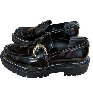 Circus by Sam Edelman Everly Lug Sole Patent Loafer Size 8.5